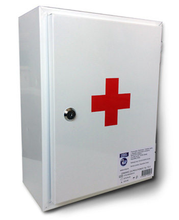 Wall mounted First Aid kit